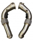 Catless Downpipe for BMW X5/X6/750i/550i/650i w/flange connections