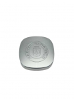 Billet aluminum oil cap cover for BMW, silver w/ engraved Racing Dynamics crest