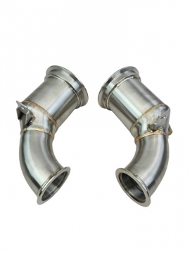 Primary Downpipes,circular flange,  Porsche Panamera 4S, 4E 971.1 / Base, 4, 4SE 971.2 w/ 2.9l V6