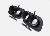 Tailpipe Tips, Black, Porsche 992 2019-23