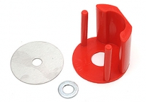 Engine torque arm insert, early models; VW Jetta/Rabbit/GTI/GLI/R32 MkV, Eos, Passat B6, Audi TT/A3