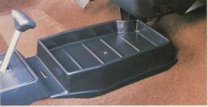 Center tunnel console, VW Rabbit/ Jetta exc L, 1975-81 without AC