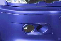 Brake air Ducts, pair, BMW 3 series with performance package and M3 1999 on E46; pair