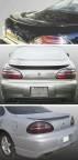 Pontiac Grand Prix factory-style GTP-look rear spoiler: 1997 1998 1999 2000 2001 2002 2003