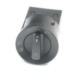 European headlight switch with front & rear fog light positions, VW Golf IV, Jetta IV, New Beetle, P