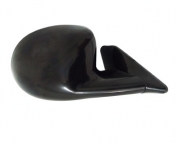 Mirror set, pair, 800 series, black or carbon fiber look electric mirror, new Racing style