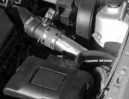 Freedom Design VW cold air intake system with heat shield for VW Golf/Jetta IV 24 valve VR6 includin